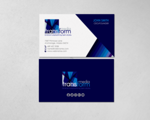 Business Card Design by chandrayaan.creative for Transform Media UG | Design: #17565429