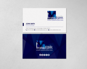 Business Card Design by chandrayaan.creative for Transform Media UG | Design: #17565661