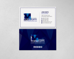 Business Card Design by chandrayaan.creative for Transform Media UG | Design: #17565880