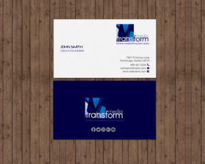 Diseño de Tarjeta de Presentación por chandrayaan.creative para Transform Media UG | Diseño: #17566565