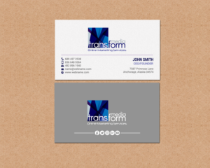 Diseño de Tarjeta de Presentación por chandrayaan.creative para Transform Media UG | Diseño: #17568533