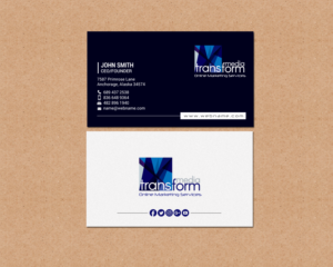 Diseño de Tarjeta de Presentación por chandrayaan.creative para Transform Media UG | Diseño: #17568556