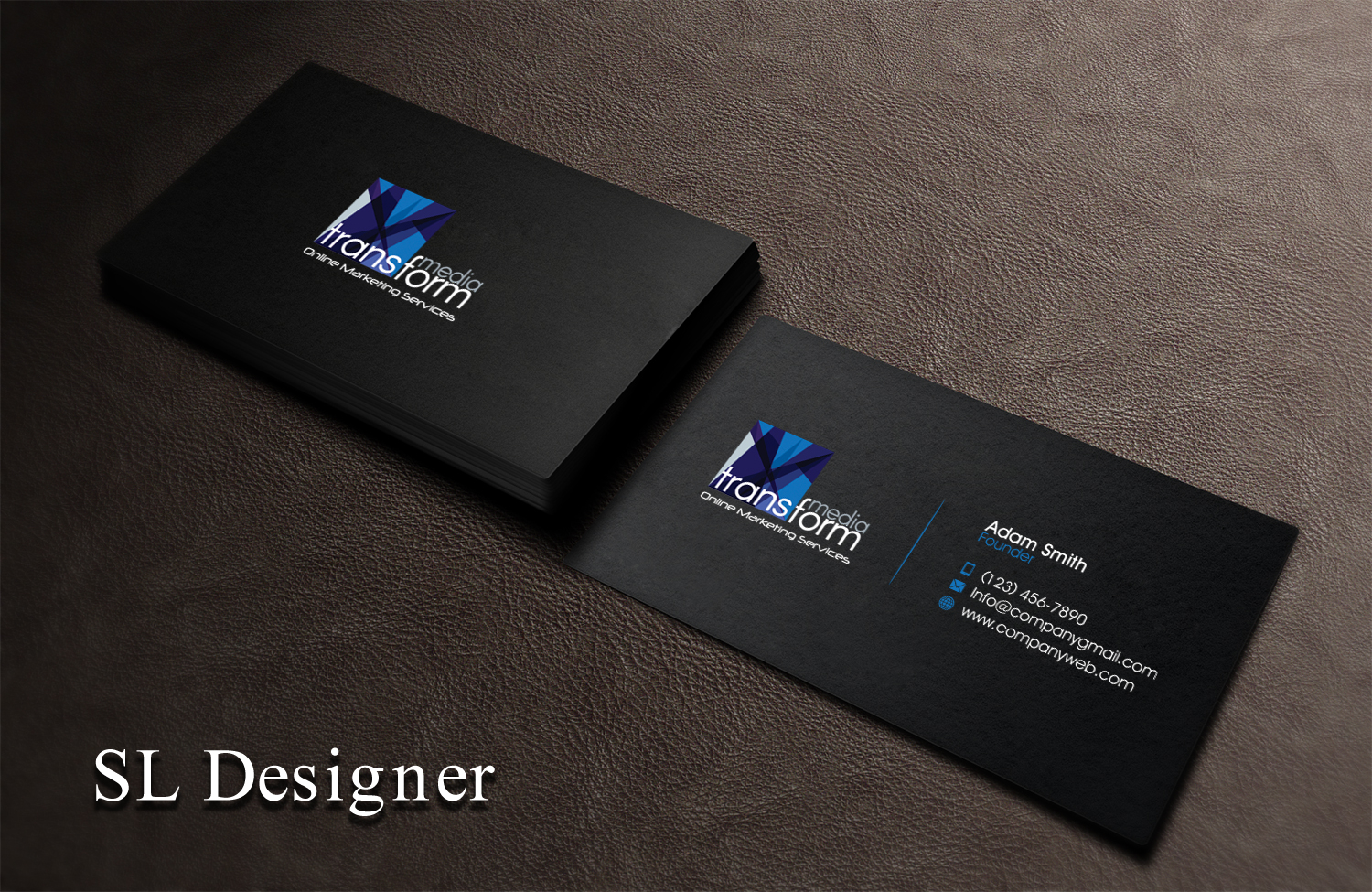 Visitenkarten-Design von SL Designer für Transform Media UG | Design #17557713