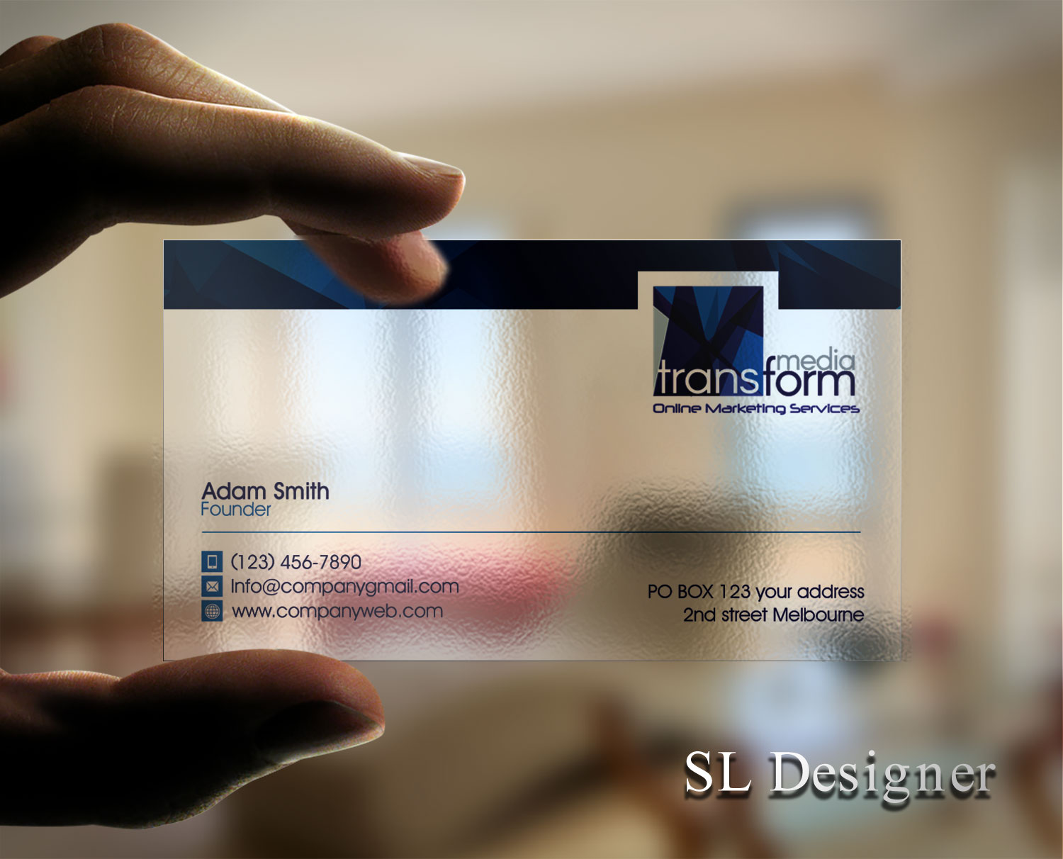 Visitenkarten-Design von SL Designer für Transform Media UG | Design #17557715