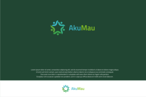 Our product name is Aku Mau but we don't need the logo to have the company name (optional). | Logo Design by nusdofficial