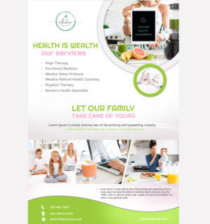 Design de Flyer par Webospite pour Alkaline Wellness | Design #17629183