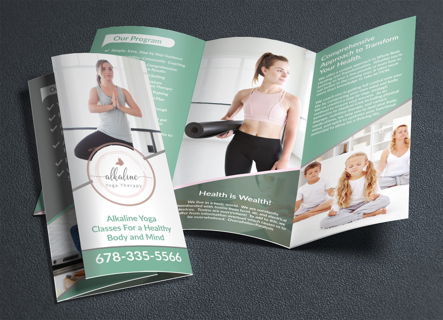 Flyer Design by Deziners Zone for Alkaline Wellness | Design #17552235