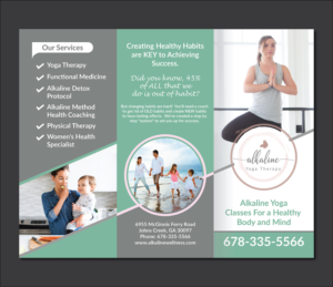 Flyer Design by Deziners Zone for Alkaline Wellness | Design: #17552236