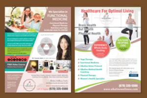 Flyer Design by meet007 for Alkaline Wellness | Design: #17554792