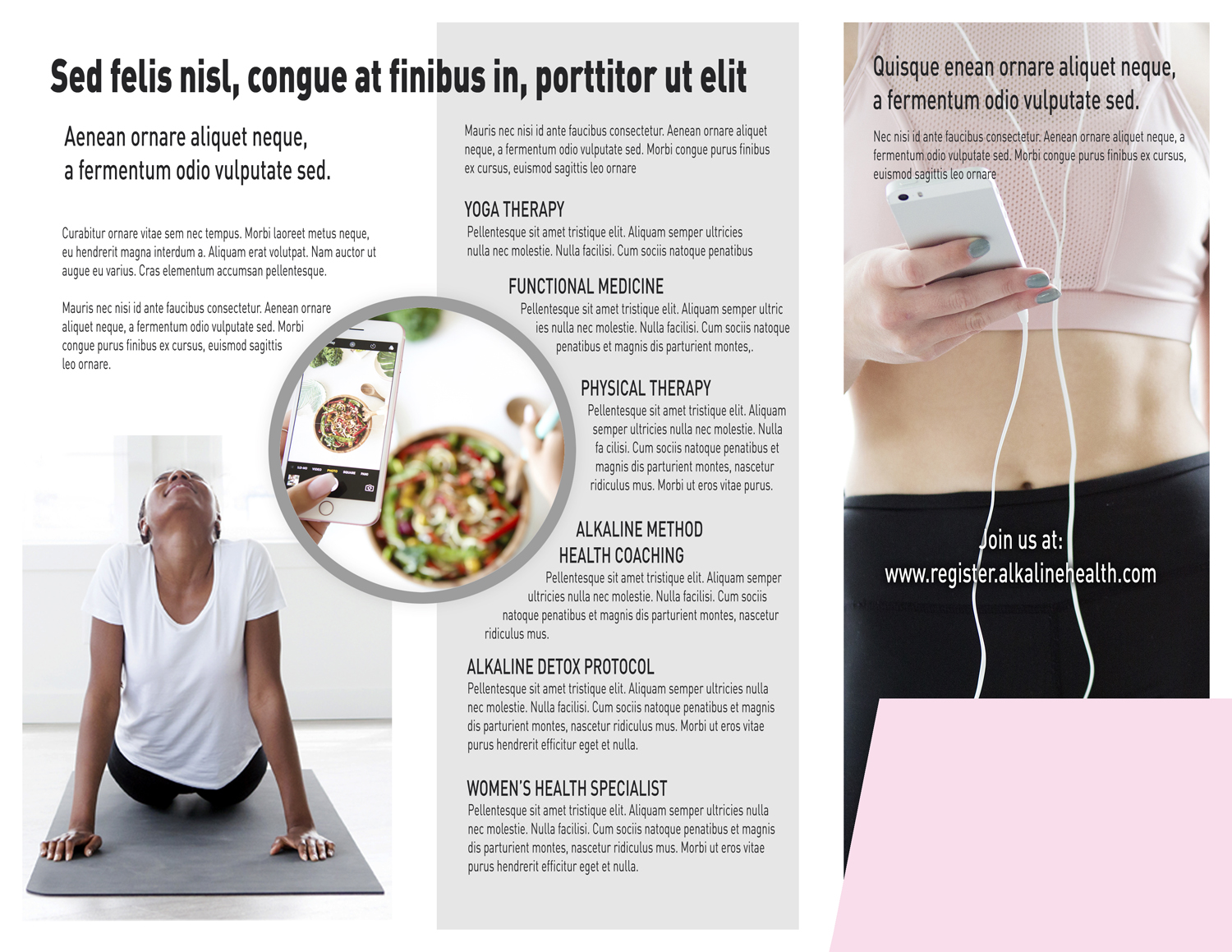 Flyer Design by Javelin Studio for Alkaline Wellness | Design #17667577
