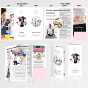 Create Brochure for Our Wellness Center that offer Functional Medicine, Yoga Therapy, Physical Thera | Flyer-Design von Javelin Studio