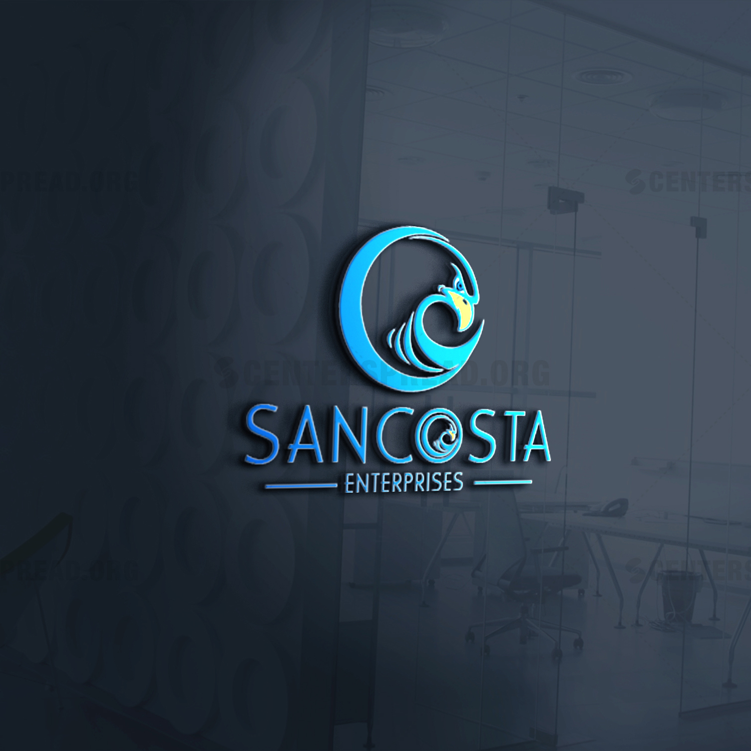 Logo Design by CENTERSPREAD for Sancosta Enterprises | Design #17905699