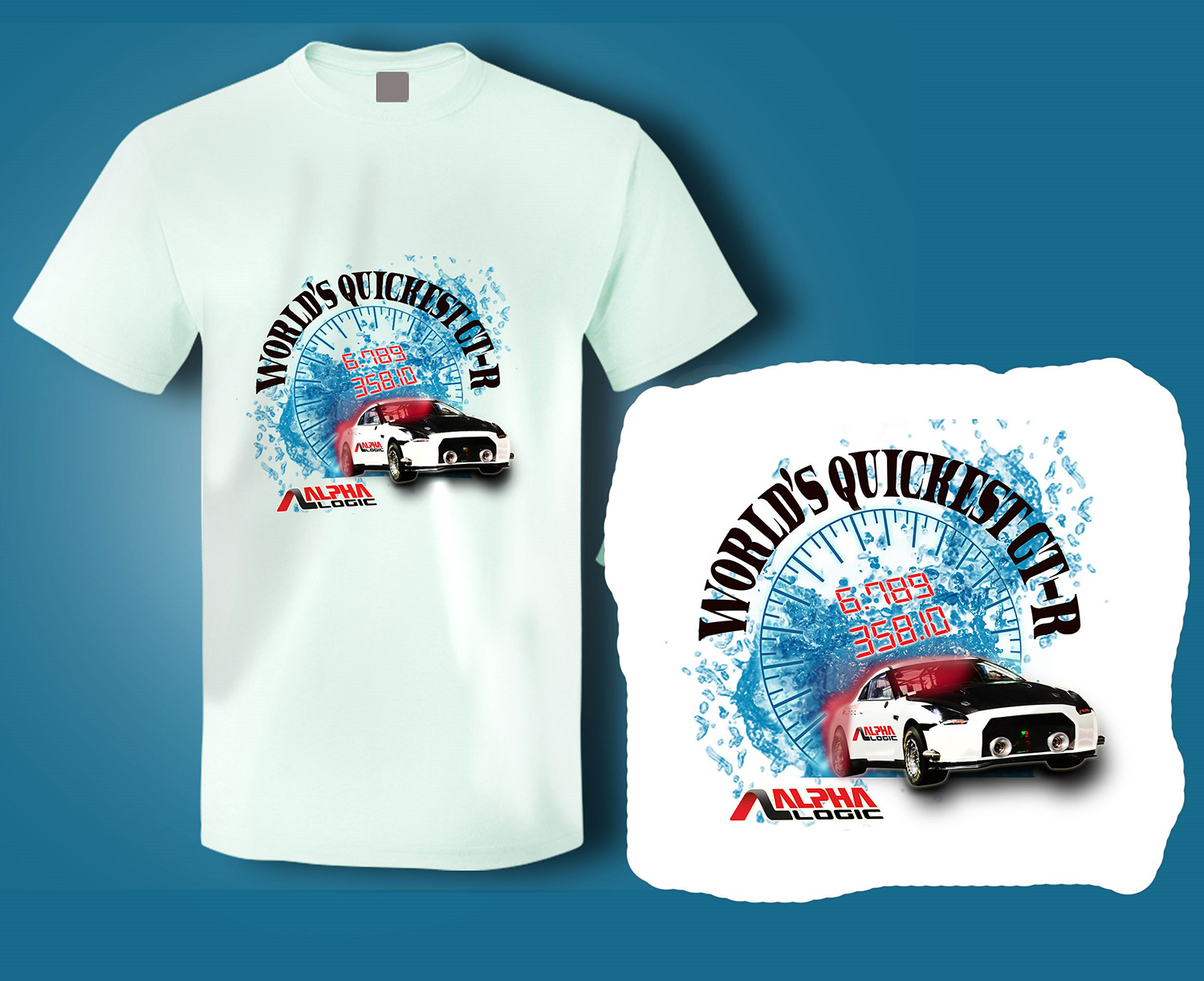 T-shirt Design by AisyahArt86 for Alpha Logic Performance | Design #18106389