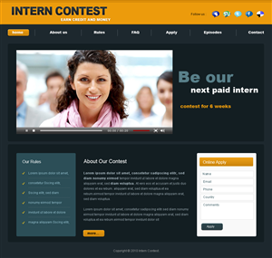 Web Design by creative suite