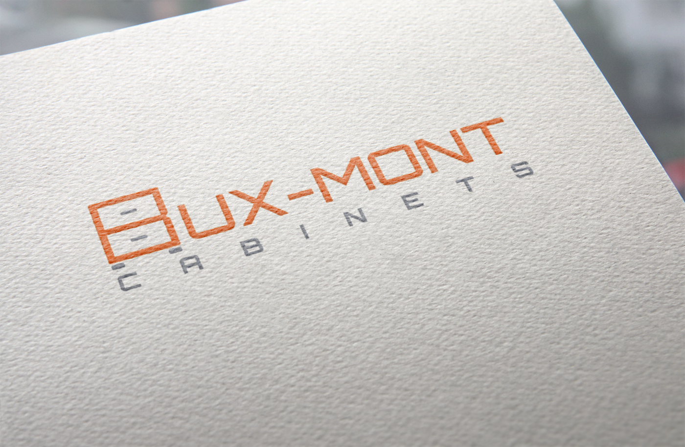Logo Design by Hasna Designs for Bux-Mont Cabinets | Design #17541937