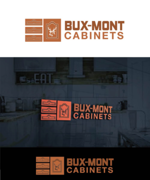 Logo Design by joliau for Bux-Mont Cabinets | Design: #17539117