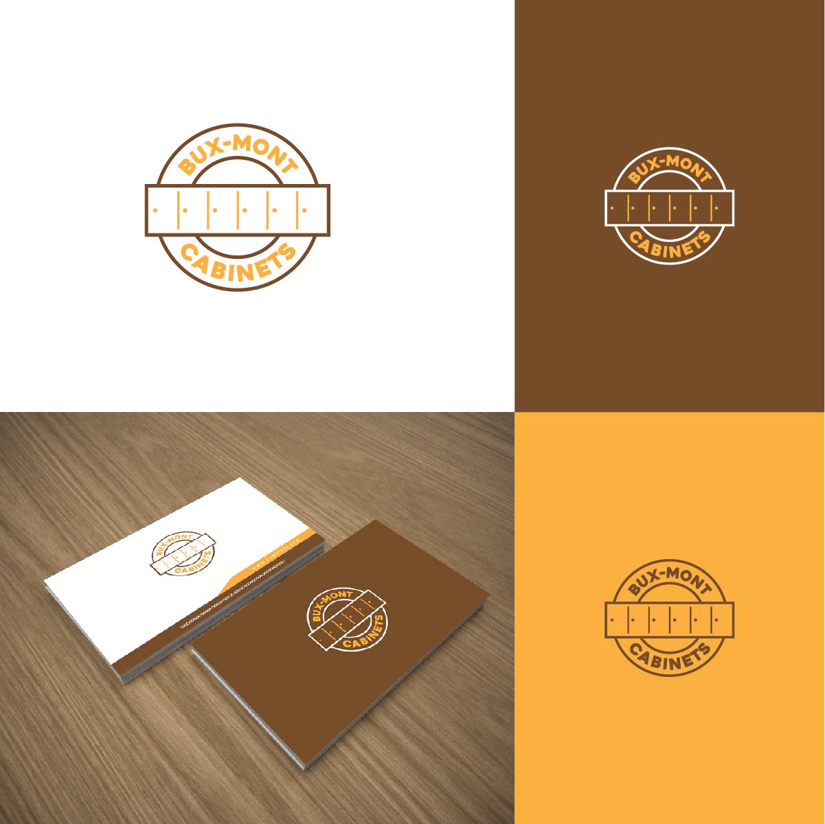 Logo Design by Deziners Zone for Bux-Mont Cabinets | Design #17547109