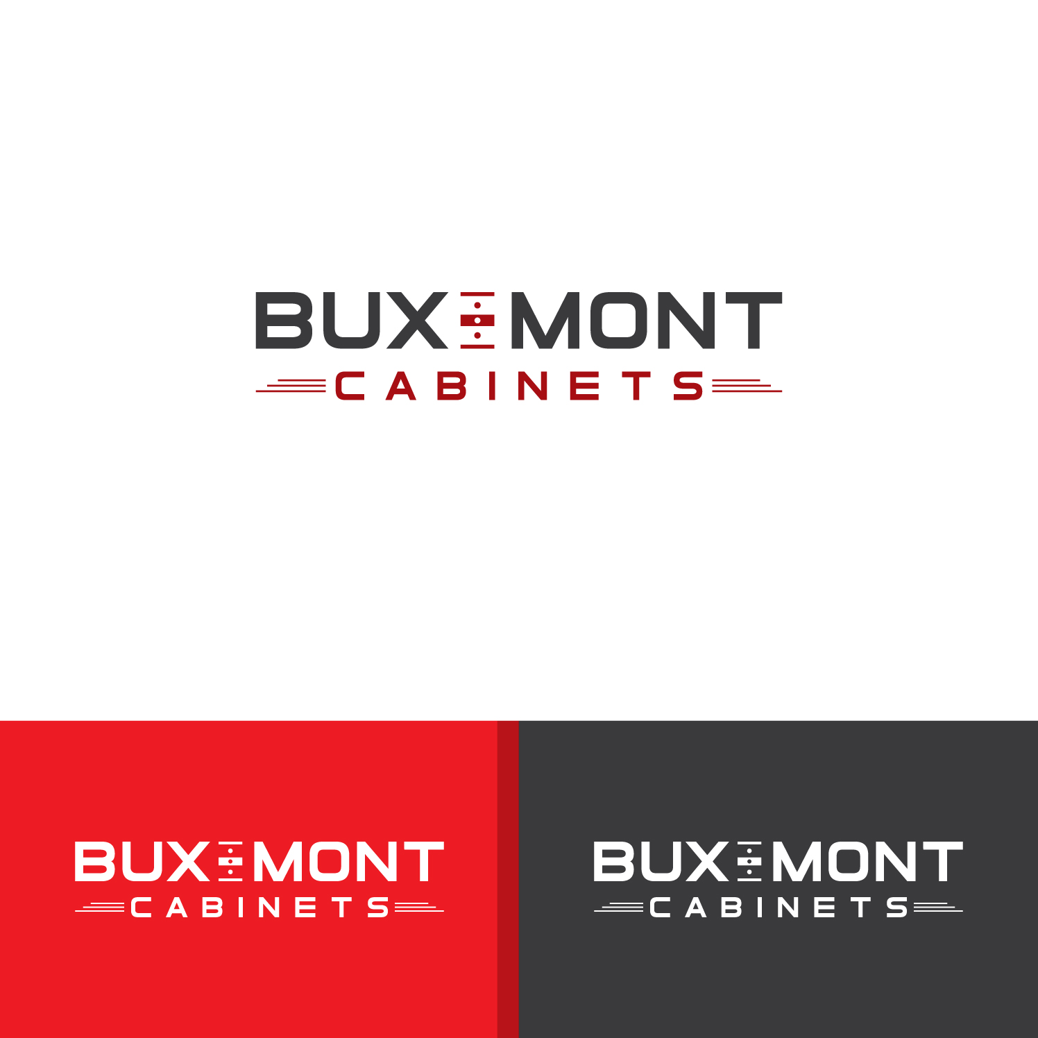 Logo-Design von Deziners Zone für Bux-Mont Cabinets | Design #17547113