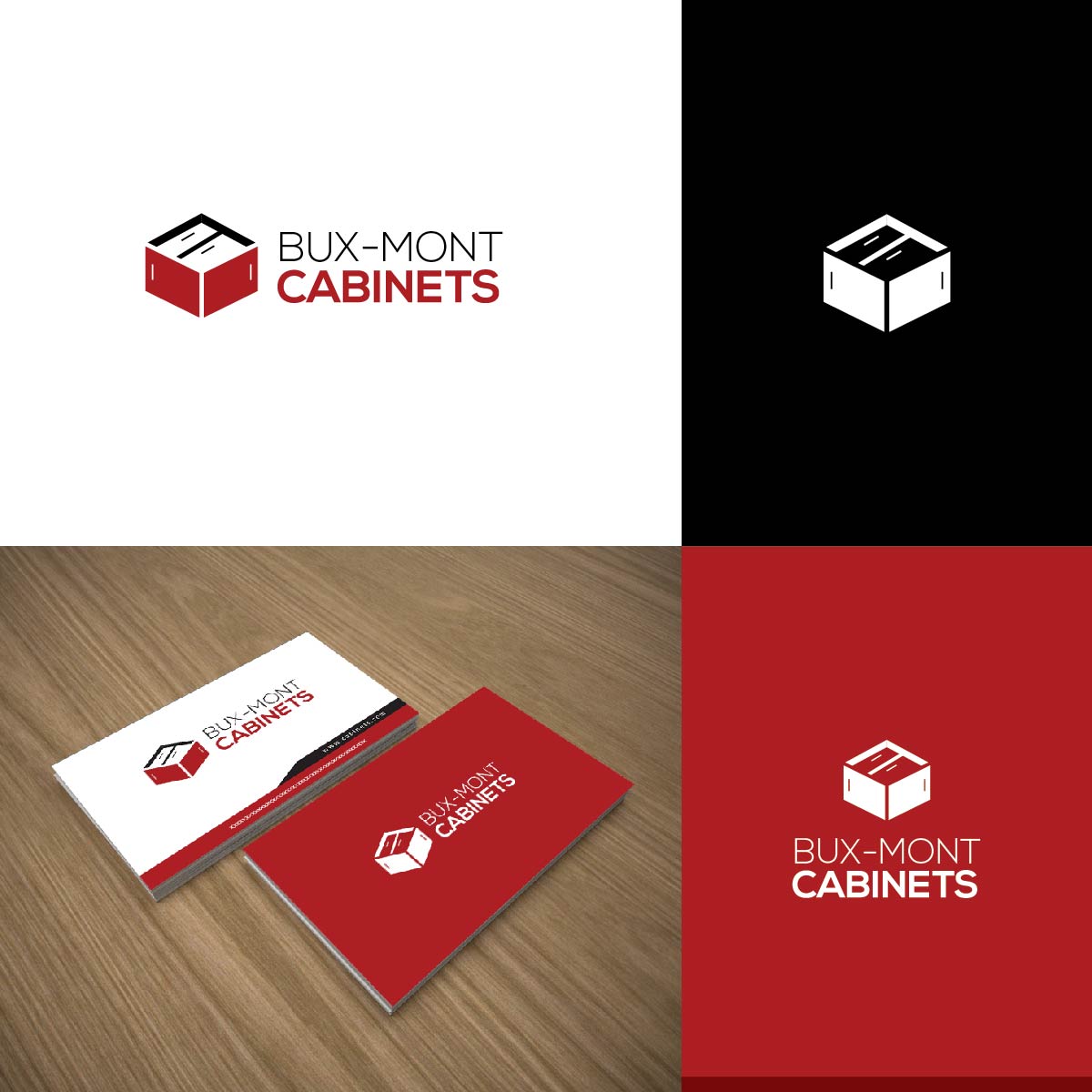 Logo-Design von Deziners Zone für Bux-Mont Cabinets | Design #17554890
