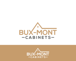 Logo Design by MAWBM for Bux-Mont Cabinets | Design: #17561576