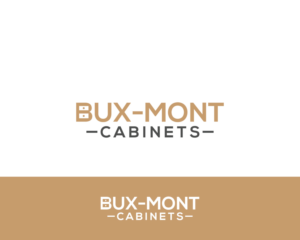 Logo Design by MAWBM for Bux-Mont Cabinets | Design: #17561795