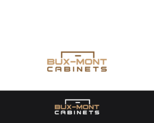 Logo Design by MAWBM for Bux-Mont Cabinets | Design: #17561927