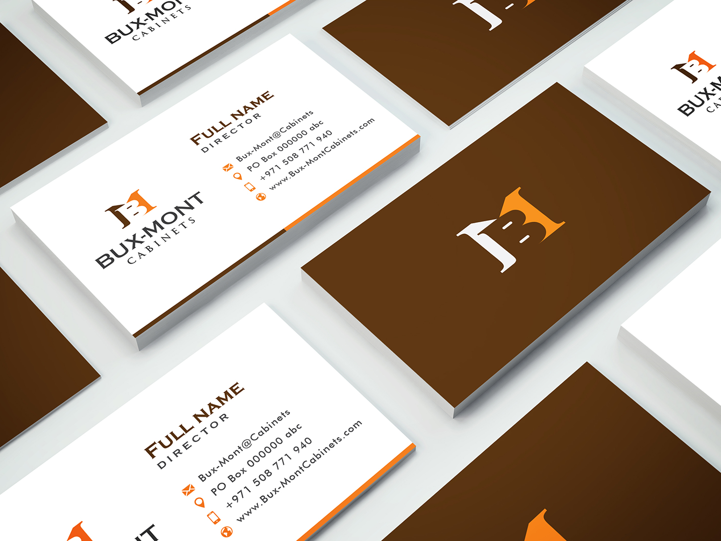 Logo Design by Muhammad Imran 3 for Bux-Mont Cabinets | Design #17550342