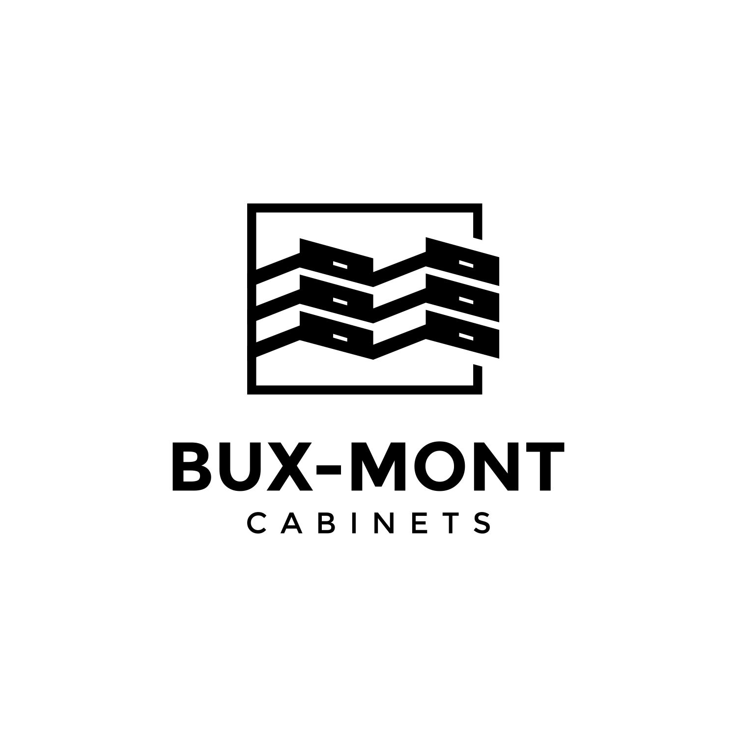 Logo Design by STAR5 2 for Bux-Mont Cabinets | Design #17545706