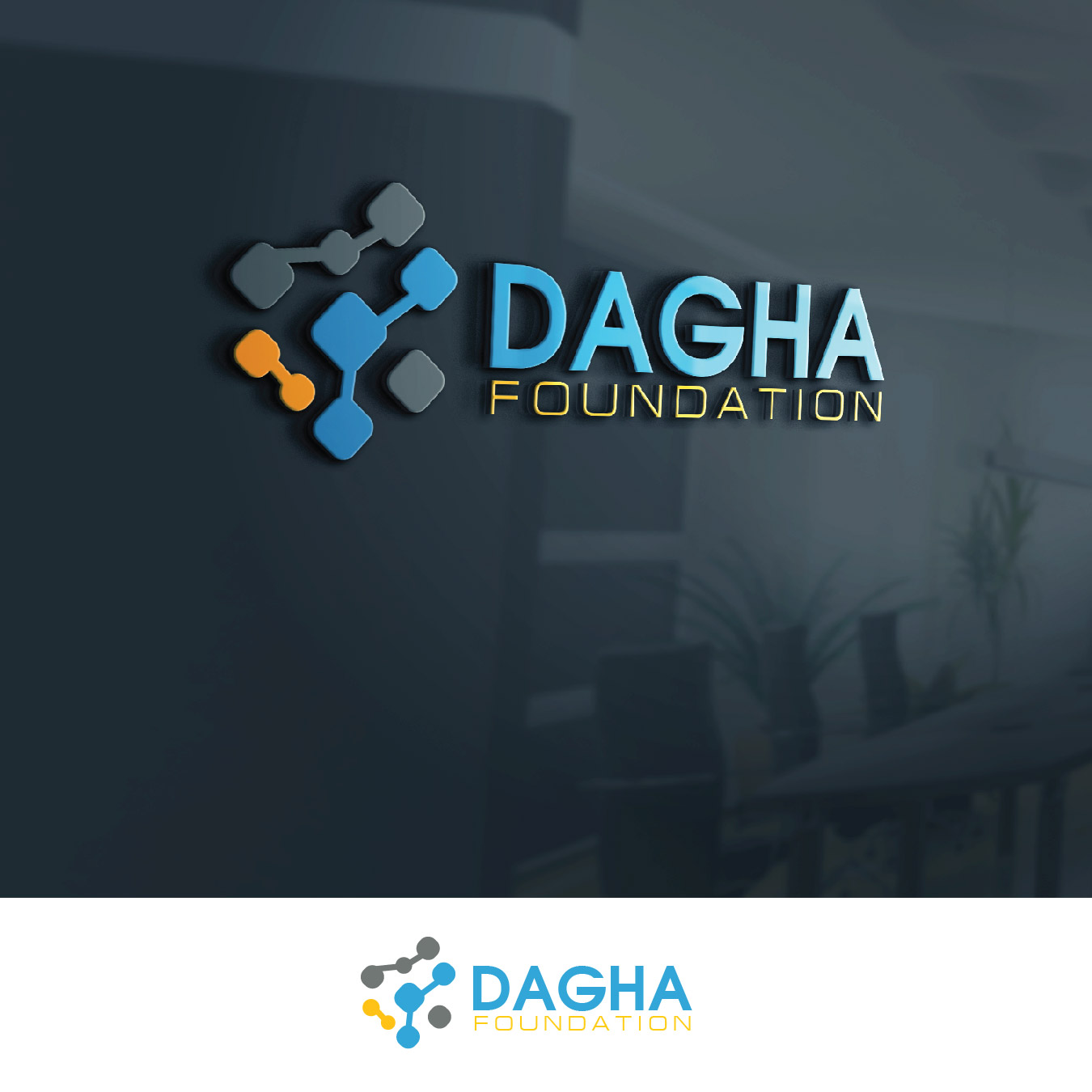 Logo Design by ErrAr for DAGHA Foundation | Design #17533792