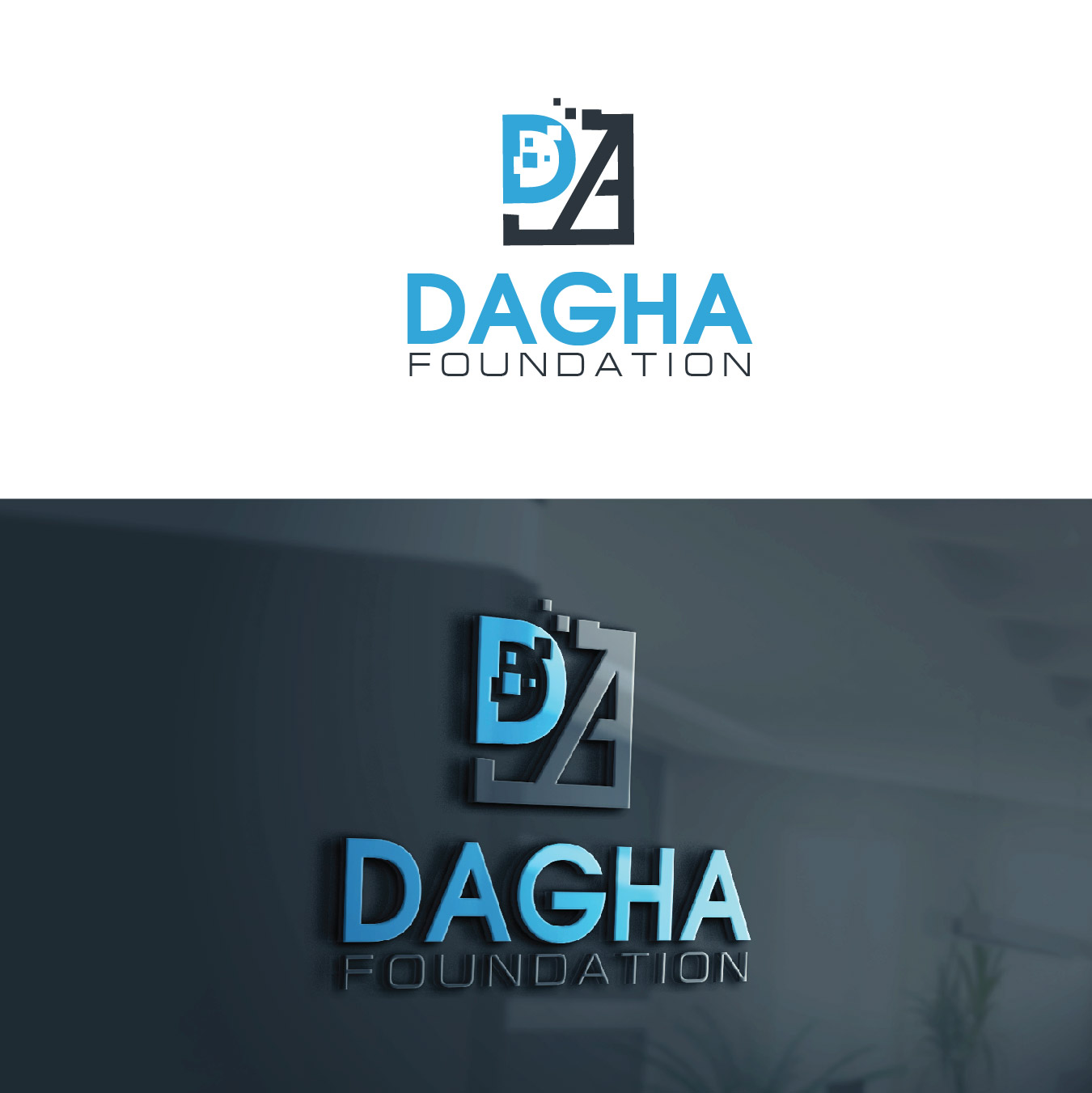Logo Design by ErrAr for DAGHA Foundation | Design #17533793