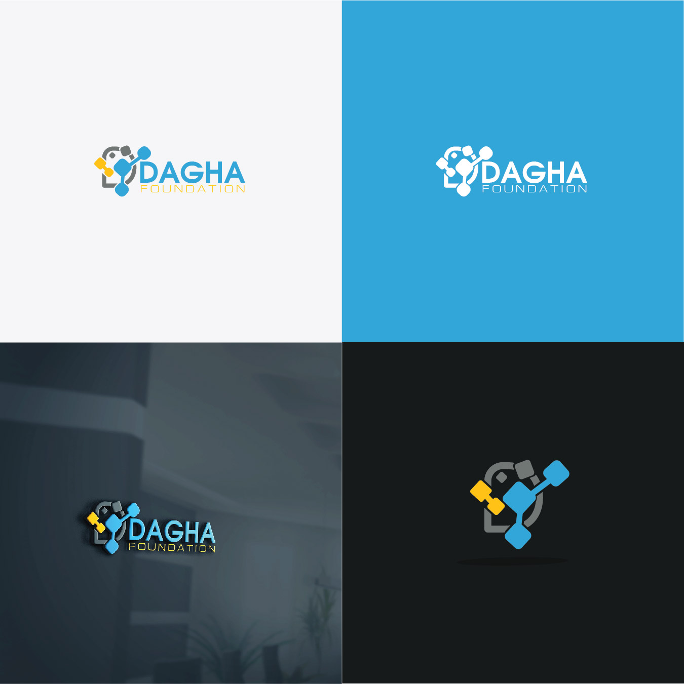 Logo Design by ErrAr for DAGHA Foundation | Design #17627659