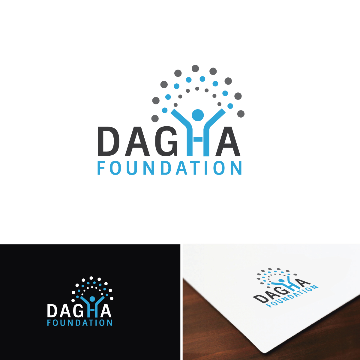 Logo Design by Ana124 for DAGHA Foundation | Design #17533961