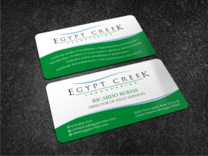 Business card design - landscaping industry | Design de Carte de Visite par Atvento Graphics