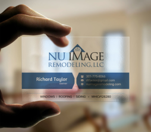 Design de Carte de Visite par INDIAN_Ashok pour Nu Image Remodeling, LLC | Design : #17536625