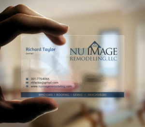 Design de Carte de Visite par INDIAN_Ashok pour Nu Image Remodeling, LLC | Design : #17536626