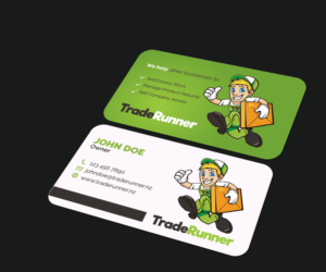 We sell companies excess stock for them | Business Card Design by JK18