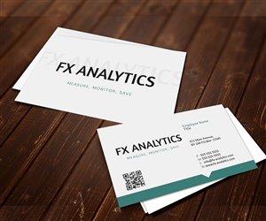 Business Card Design by DSGrafix for FX Analytics | Design: #2738229
