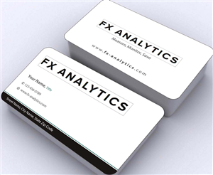 Business Card Design by Sbss for FX Analytics | Design: #2750288
