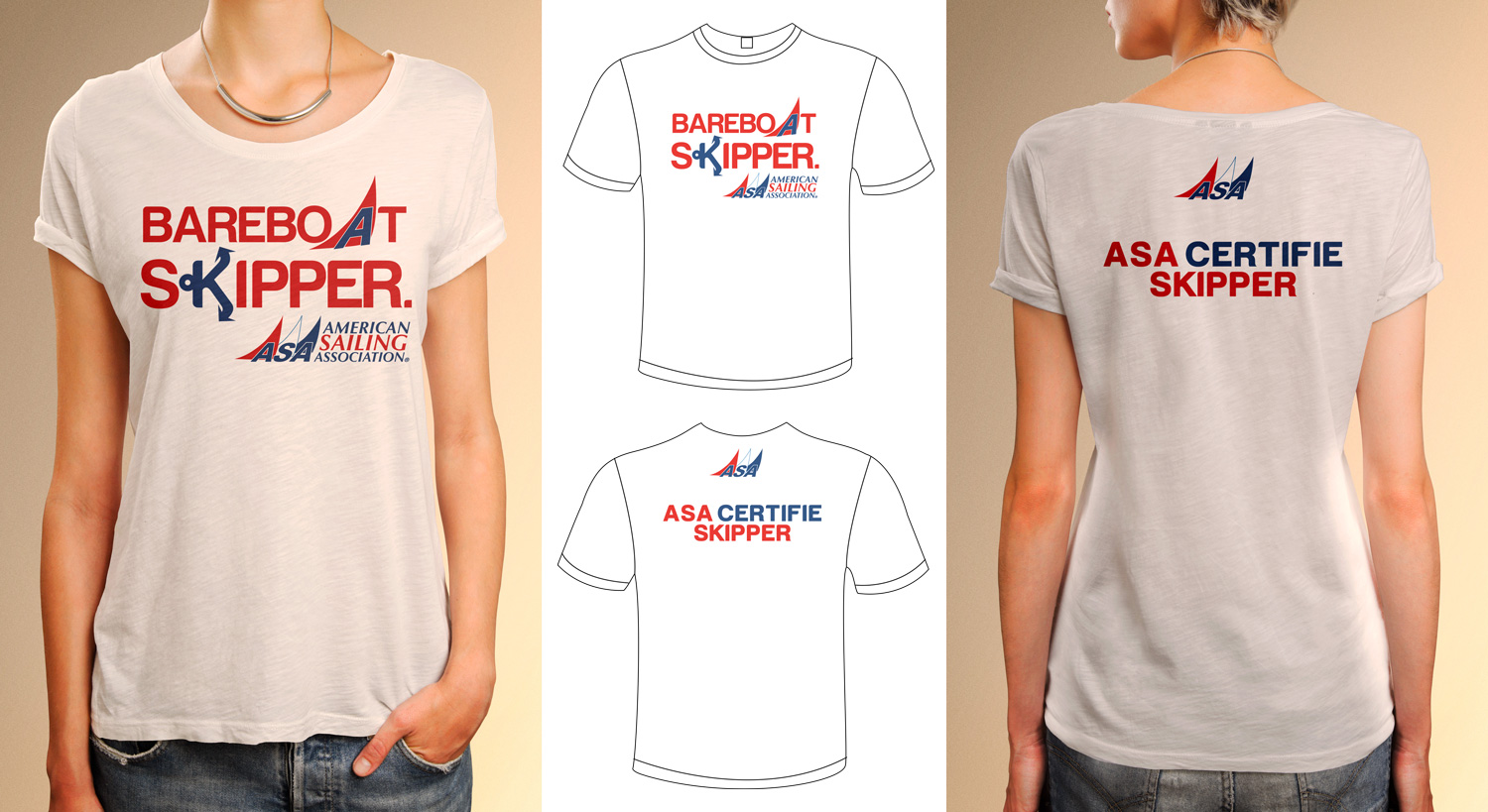 Design de T-shirt par Impressive Solutions pour American Sailing Association | Design #17631992