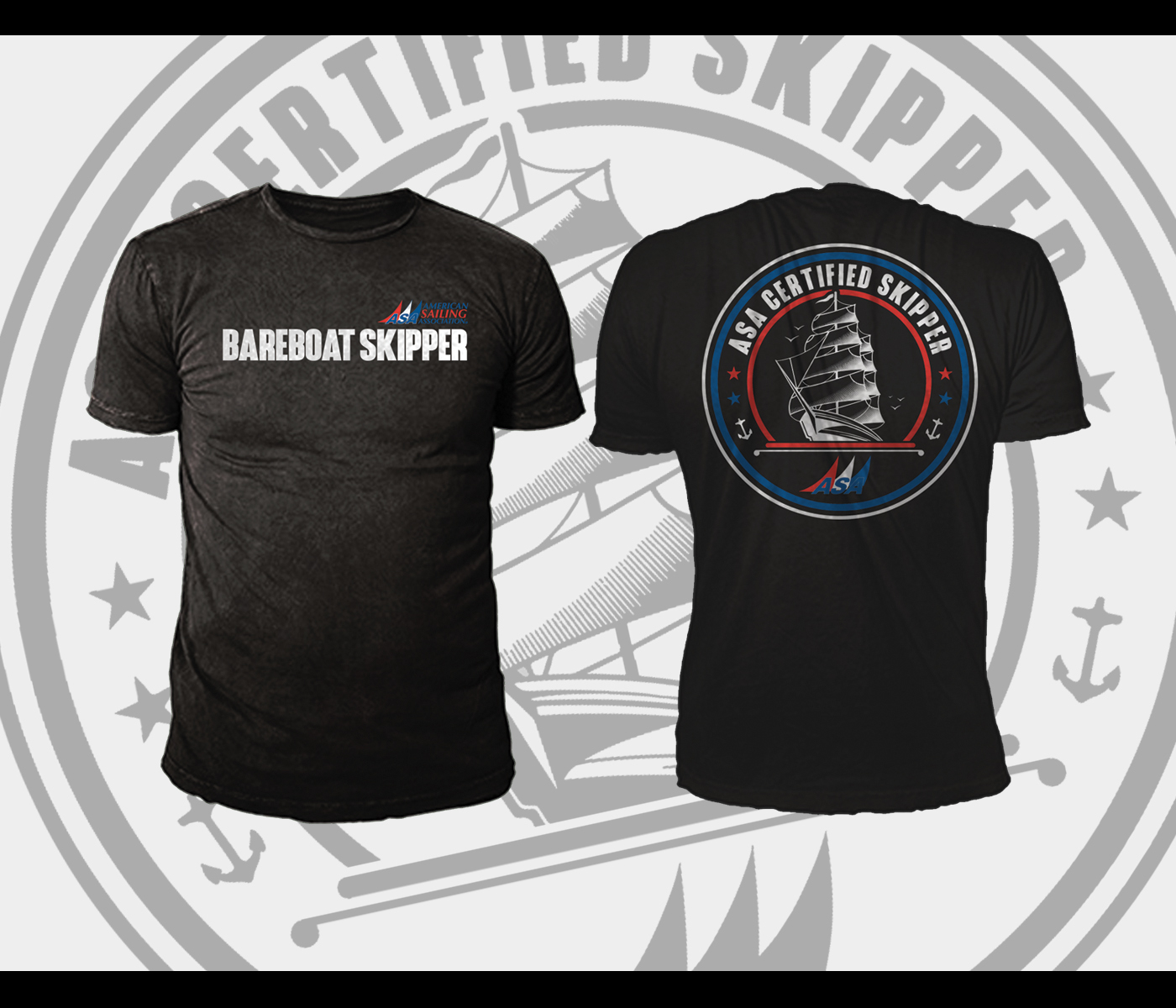 T-shirt Design by ars.dsgn for American Sailing Association | Design #17575740