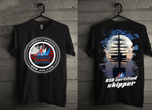 Diseño de Camiseta por creative gravity para American Sailing Association | Diseño #17638226