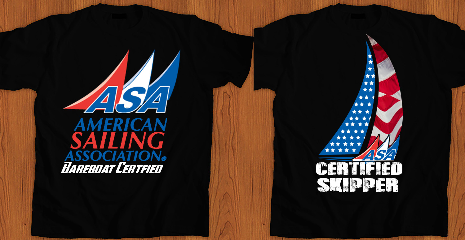 T-Shirt-Design von creative gravity für American Sailing Association | Design #17697870