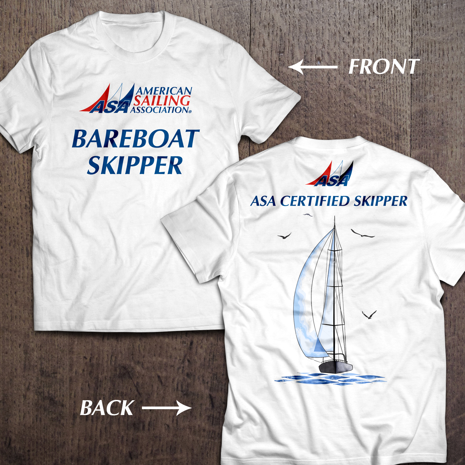T-Shirt-Design von FranB für American Sailing Association | Design #17620159