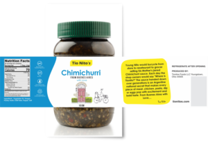 Tio Nito's Chimichurri Sauce | Design Emballage par fumbh.designs
