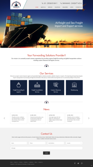 Web Design by pb for Design Services Ltd. | Design: #17907295