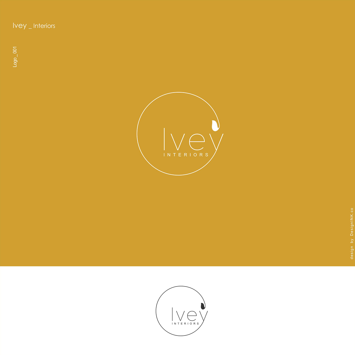 Logo Design by AU9USTO for Ivey Interiors | Design #17687562