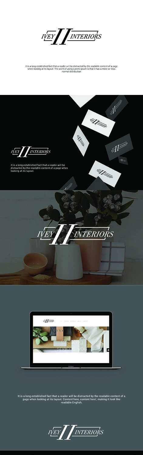 Logo Design by highmaxlogodesigns for Ivey Interiors | Design #17662407