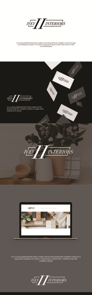 Logo Design by highmaxlogodesigns for Ivey Interiors | Design: #17662407