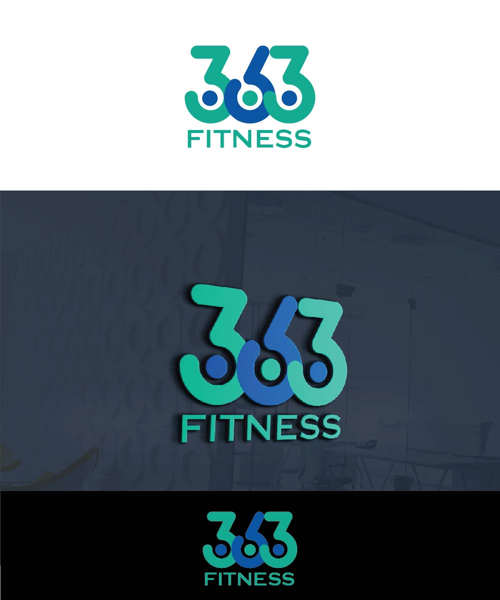 Logo Design by joliau for 363 Fitness | Design #17537911