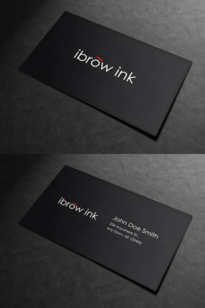 Visitenkarten-Design von INDIAN_Ashok für ibrow ink | Design: #17570520